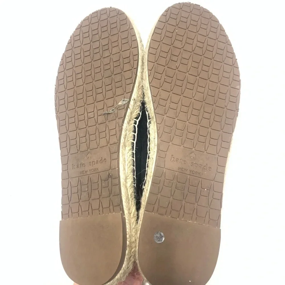 Kate Spade Black Suede Slide Size 5